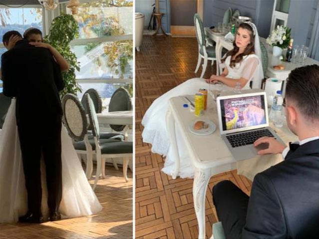Weird Wide Web - Groom plays PC game at his own wedding | News Article