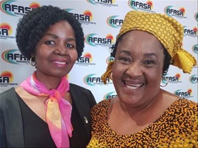 Huldeblyke stroom in vir Afasa-president | News Article