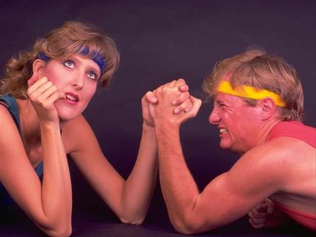 Weird Wide Web - Do you really need to be super strong to arm wrestle? | News Article