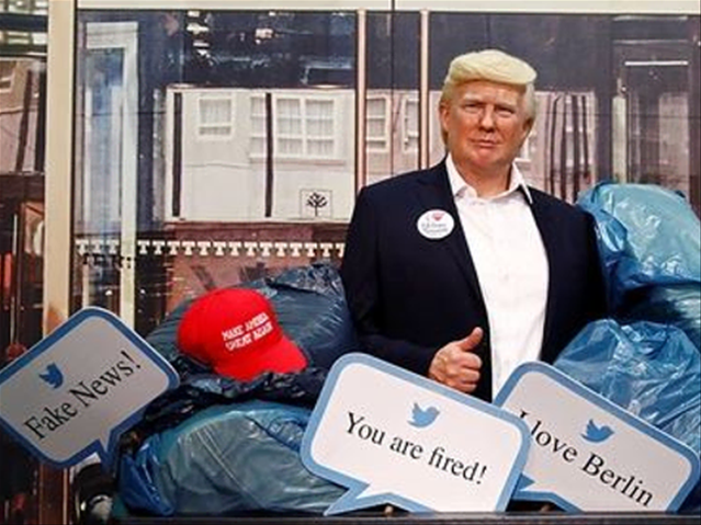 Madame Tussauds dumps Trump in bin | News Article