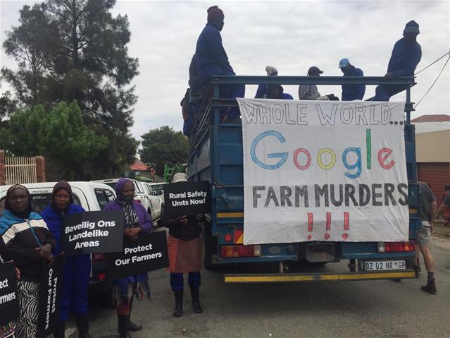 #FarmMurders: Protesters flood the streets of Senekal | News Article