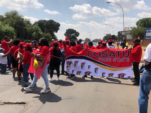 #CosatuNationalStrike: FS Cosatu happy with developments | News Article