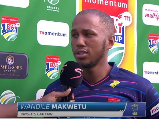 VKB Knights sent condolences to team's Wandile Makwetu | News Article