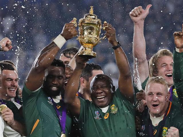 Boks continue to inspire SA one year on from RWC victory | News Article
