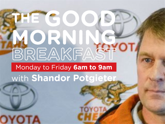 The Good Morning Breakfast: We talk to Hawies Fourie | News Article