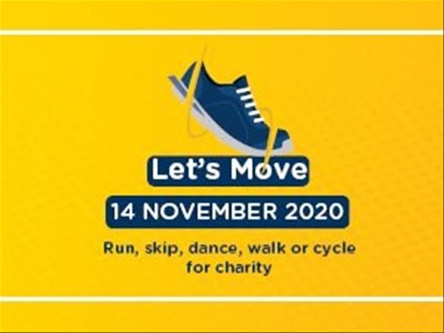 Get up and #LetsMove for a good cause | News Article