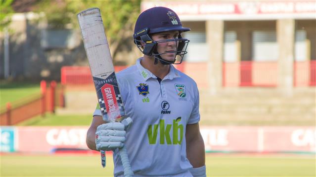 Van Tonder dominates with ton in Bloem | News Article