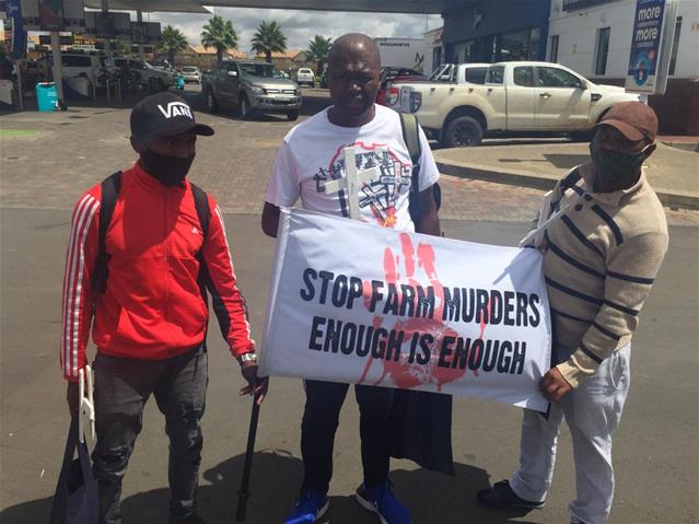 Men walk from EC to oppose #FarmMurders | News Article