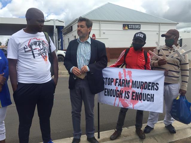 DA FS supports campaign against #FarmMurders | News Article