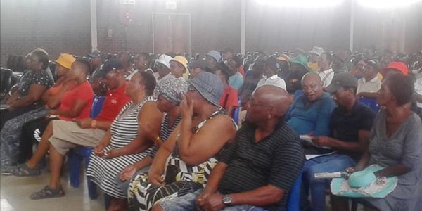 Bfn community briefed about land expropriation  | News Article