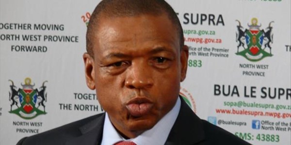 Mahumapelo does not regret supporting Mkhwebane | News Article