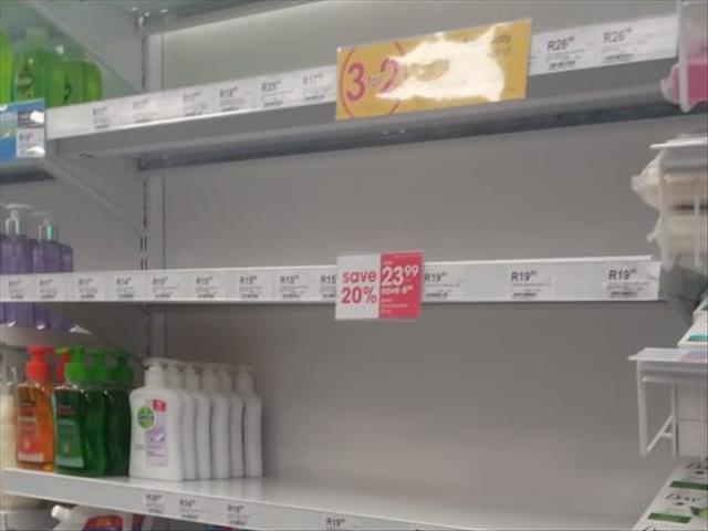 Clicks caps hygiene product prices amidst #coronavirus mania | News Article
