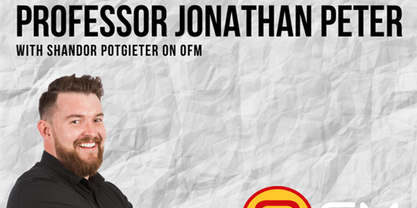 #MidMorningMagic: Professor Jonathan Peter | News Article