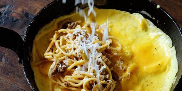 Your Real Good Breakfast Recipe - LOCKDOWN Leftover Spaghetti bolognese omelette Your Real Good Breakfast Recipe - LOCKDOWN Leftover Spaghetti bolognese omelette | News Article