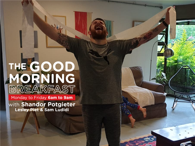 Good Morning Breakfast on OFM: Shandor and Francois completed a half marathon in their houses | News Article