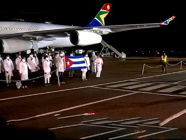 Cuban doctors arrive in SA to help fight #Covid19 spread | News Article