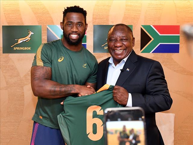 Bok captain starts a men's challenge on Instagram | News Article