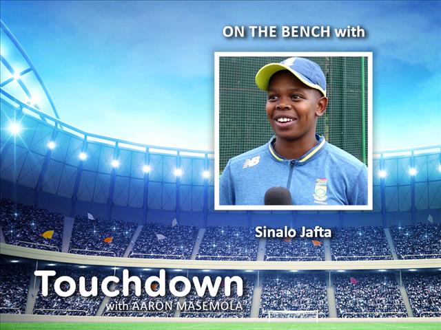 Touchdown with Sinalo Jafta | News Article