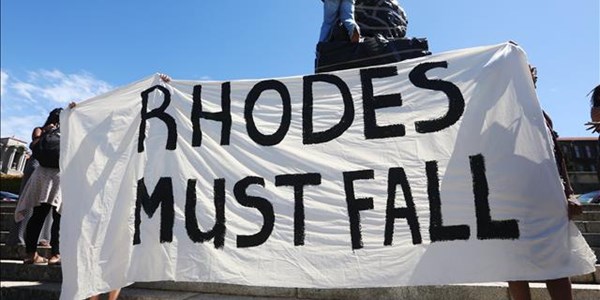 Kimberley protesters want Rhodes statue to fall Kimberley protesters want Rhodes statue to fall | News Article