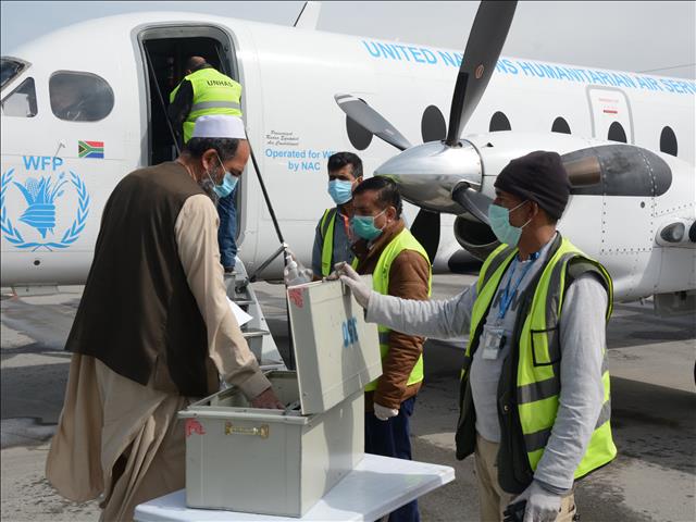 Lack of funds might suspend most aid flights - WFP | News Article