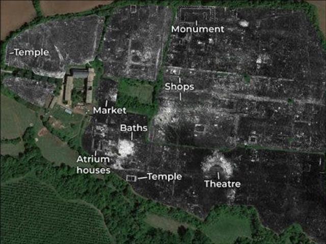 Buried Roman city revealed with ground penetrating radar | News Article