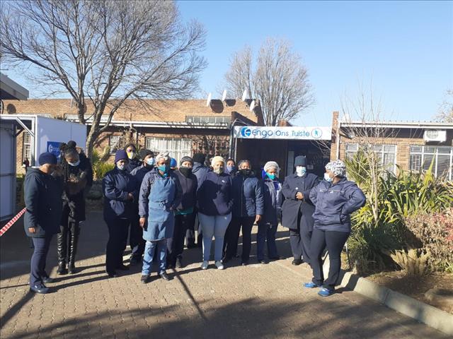 #CoronavirusFS: Old Age Home's workers down tools | News Article