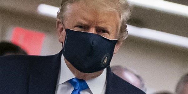 #Coronavirus: Trump finally dons mask | News Article