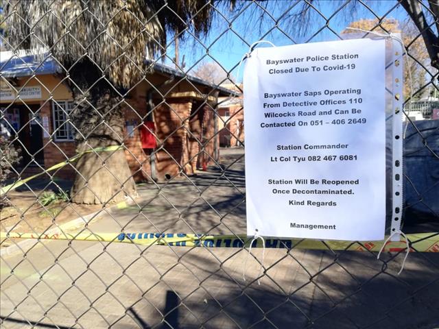 #CoronavirusFS: More police stations closed | News Article