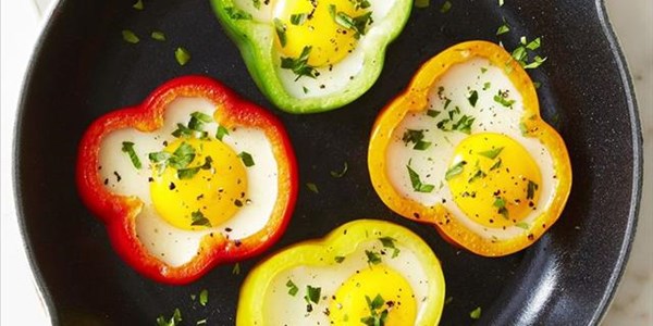 Your Weekend Breakfast Recipe - Flower Power Sunny-Side Eggs | News Article