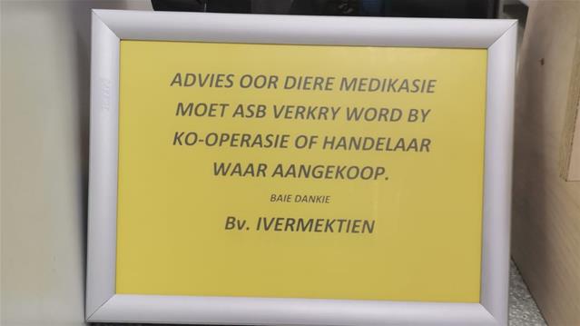 Landbounuus-podcast: Ivermektien slegs vir dierlike gebruik verkoop - NWK | News Article
