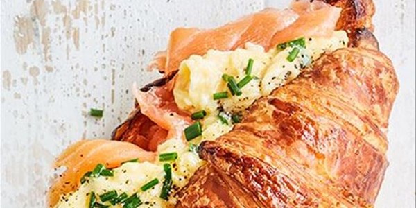 Your Weekend Breakfast Recipe - Salmon Scrambled Egg Croissants | News Article