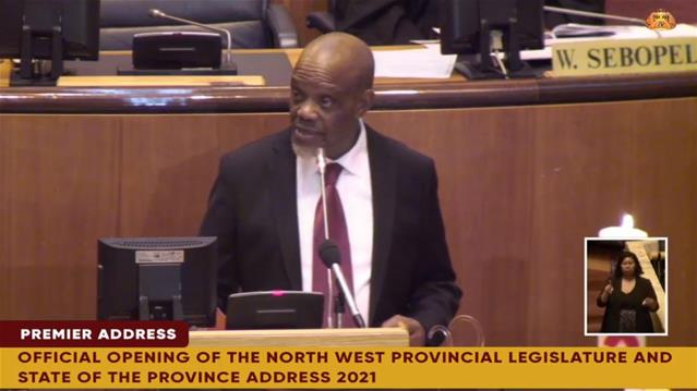 #NWSopa: Premier announces eradication of pit toilets | News Article