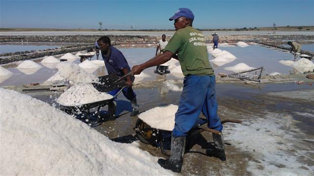 VS-boer praat oor soutproduksie op sy plaas | News Article
