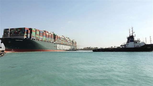 Ship partly refloated after latest recovery attempt: Suez update | News Article