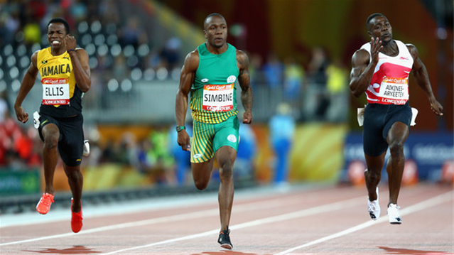 Simbine happy with performance against Wayde | News Article