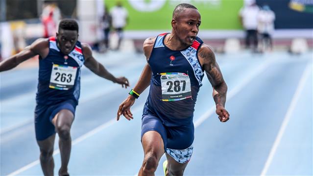 Strong wind denies Simbine of new national record | News Article