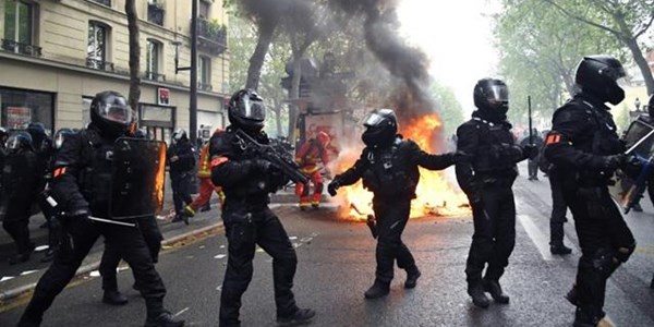 Scuffles, arrests in Paris as thousands mark #MayDay Scuffles, arrests in Paris as thousands mark #MayDay | News Article