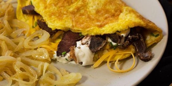 Your Weekend Breakfast Recipe - Biltong and cream cheese omelette | News Article