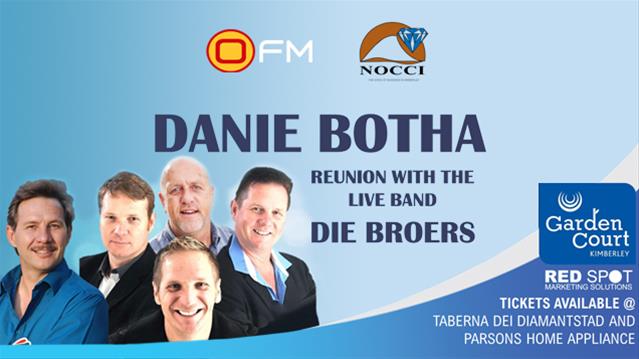 Danie Botha met Die Broers in Kimberley!