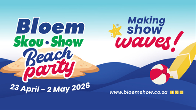 Enjoy the Beach Party at Bloem Show!