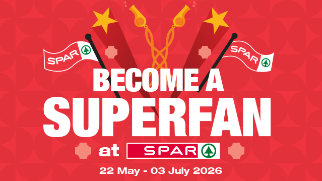 Join Super Fan Friday at SPAR Meditas!
