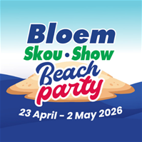Enjoy the Beach Party at Bloem Show!