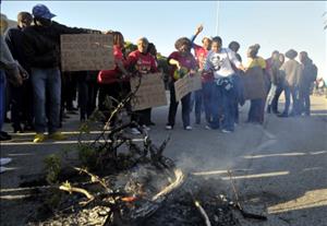 Students' Protest -#Feesmustfall