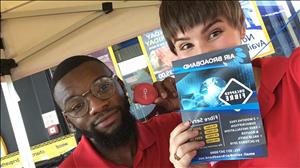 #OFMStreetSquad @ Air Broadband Promotion