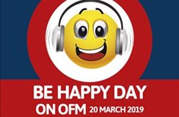 #OFMBeHappy Day 2019