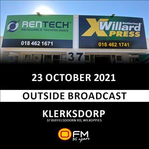 Willard Xpress Batteries & Rentech Klerksdorp Outside Broadcast - 23 October 2021