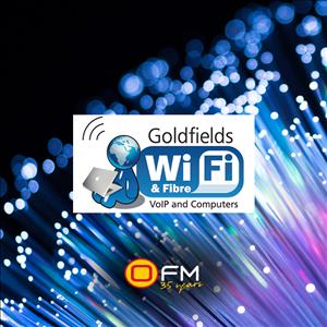 goldfields WIFI and fiber outdoor broadcast 20 November 2021