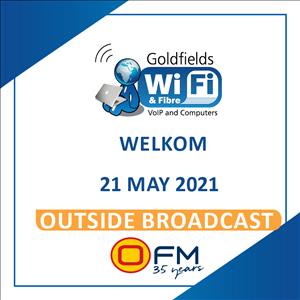 Goldfields WiFi brings fibre to Matjhabeng - Outside Broadcast 21 May 2021