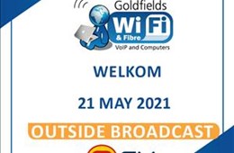 Goldfields WiFi brings fibre to Matjhabeng - Outside Broadcast 21 May 2021