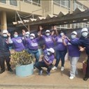 Personnel at Universitas Academic Hospital show their support for #CasualDay, with the theme: Courage and Kindness.